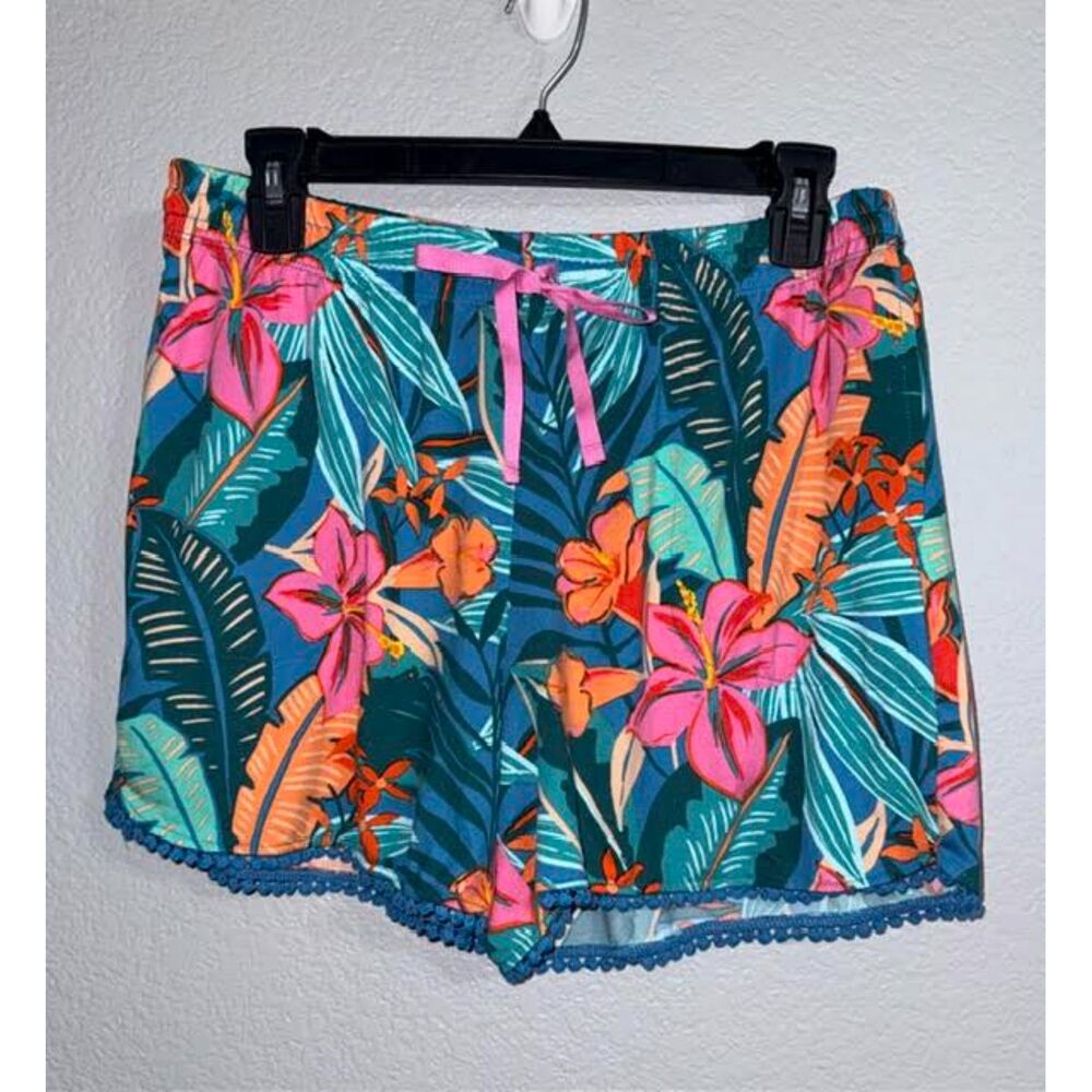 Cuddl Duds Shorts Med. Pool Beach Resort Tropical Summer Vacation Coastal